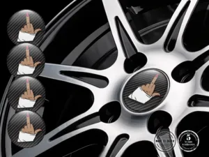 Hub Cap Sticker Logo Ultimate Radiant Momentum Core